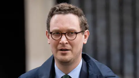 PA Media Chief Secretary to the Treasury Darren Jones leaves Downing Street, London, after a Cabinet meeting. Picture date: Tuesday March 18, 2025.