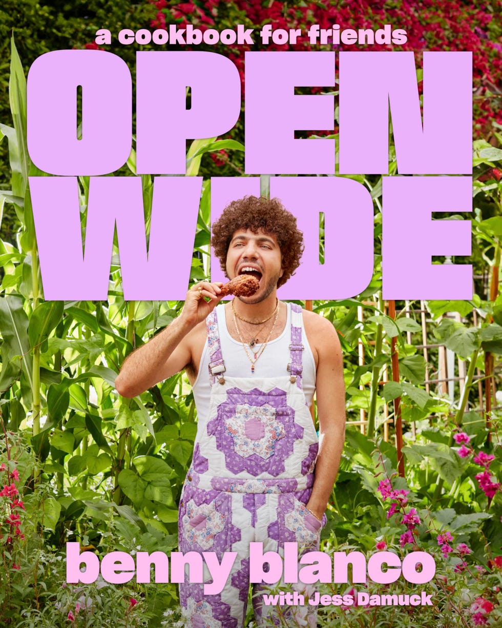 <i>Open Wide: A Cookbook for Friends</i> by Benny Blanco