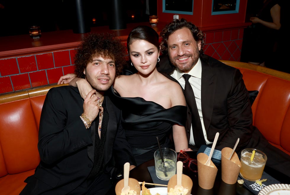 benny blanco, selena gomez, and edgar ramirez