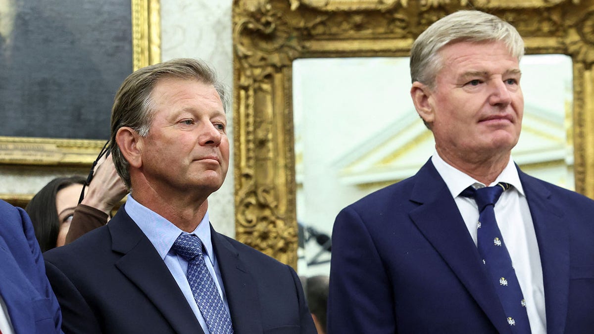 Retief Goosen and Ernie Els