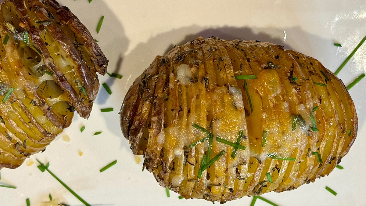 Josh Cooper's Hasselback potatoes