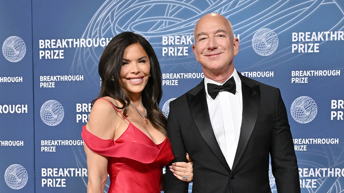 Lauren Sanchez and Jeff Bezos