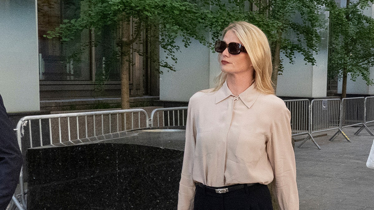Kerry Morgan arrives to court as a witness in the P. Diddy trial.