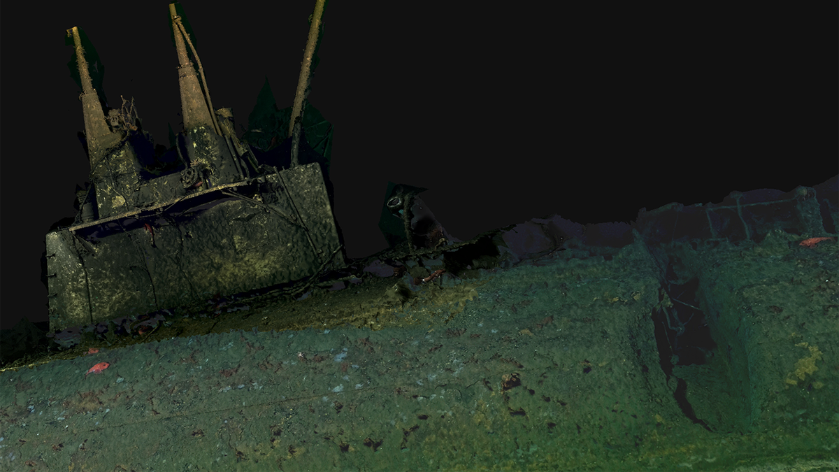 View of sub's tower