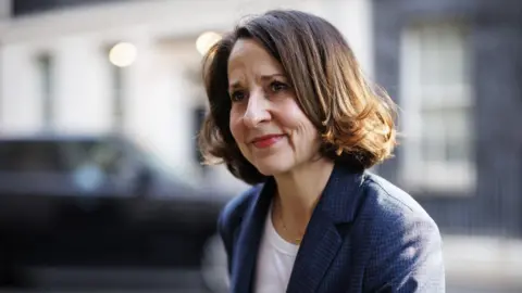 EPA British Secretary of State for Work and Pensions Liz Kendall leaves 10 Downing Street after a cabinet meeting in London, Britain, 18 March 2025.