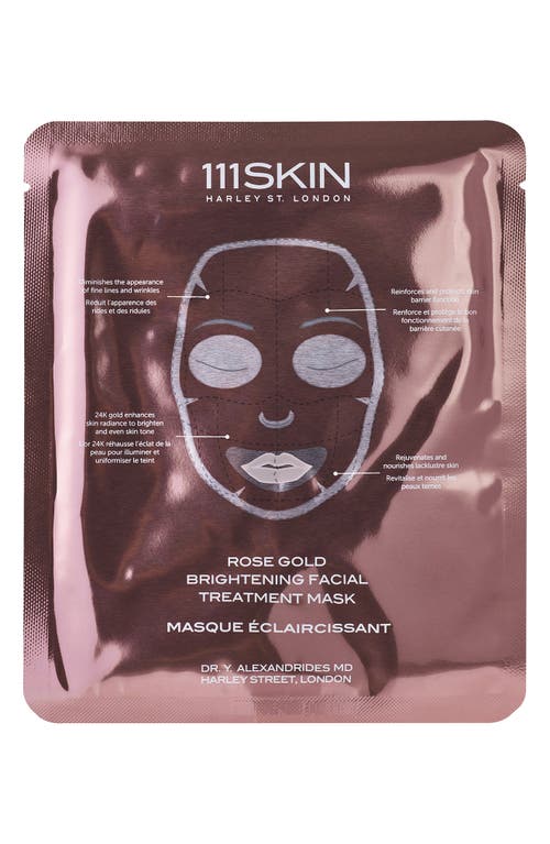 Rose Gold Brightening 5-Piece Facial Mask 