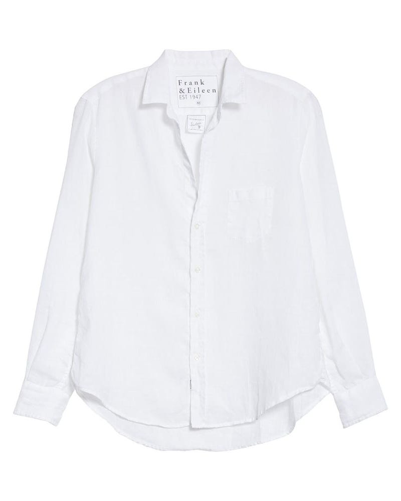 Linen Button-Up Shirt