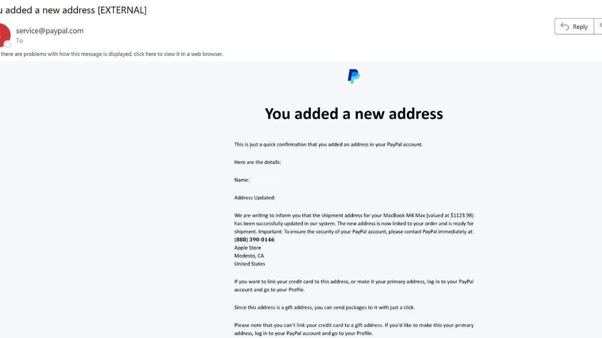 paypal scam 2