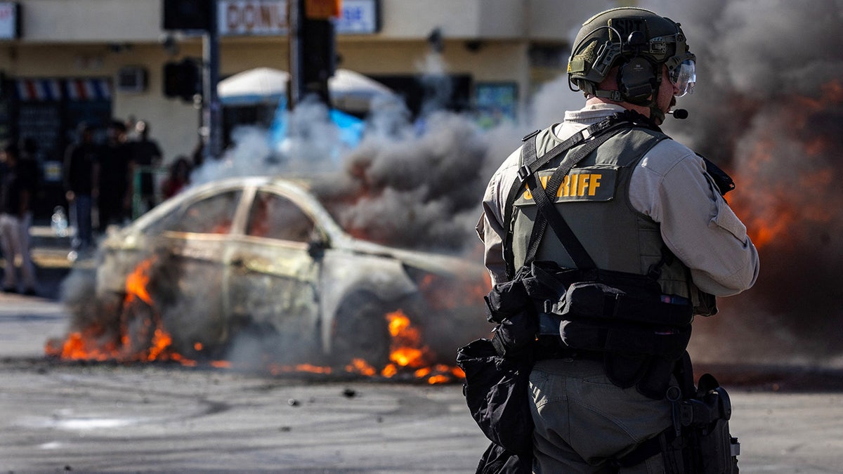 ICE riot LA