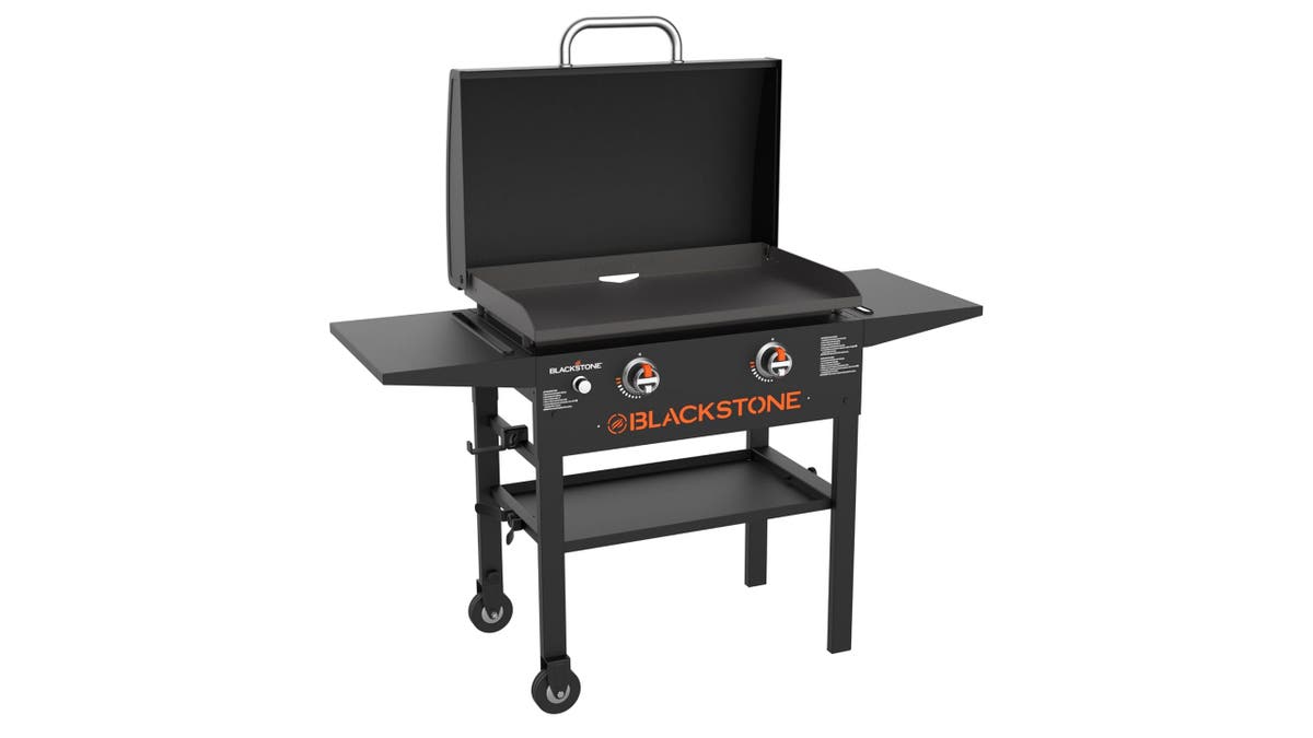 A Blackstone is easy to cook on and heats up fast. 