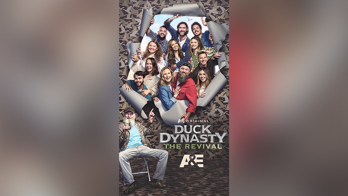 A promotional photo for the upcoming revival of "Duck Dynasty."