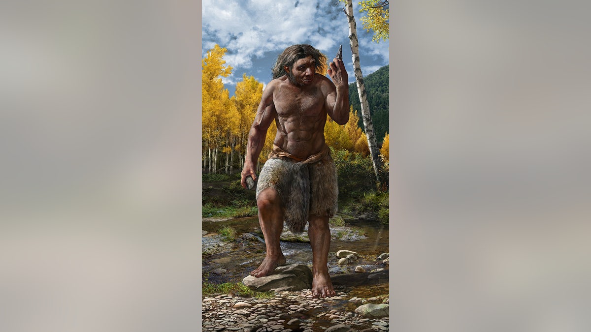 Illustration of "dragon man"