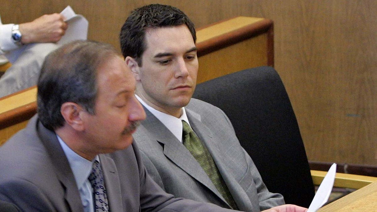 scott peterson mark geragos wear suits in court