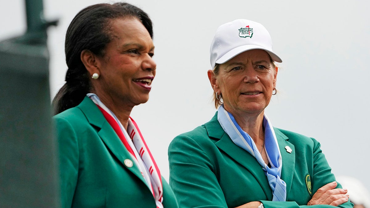 Annika Sorenstam at Augusta