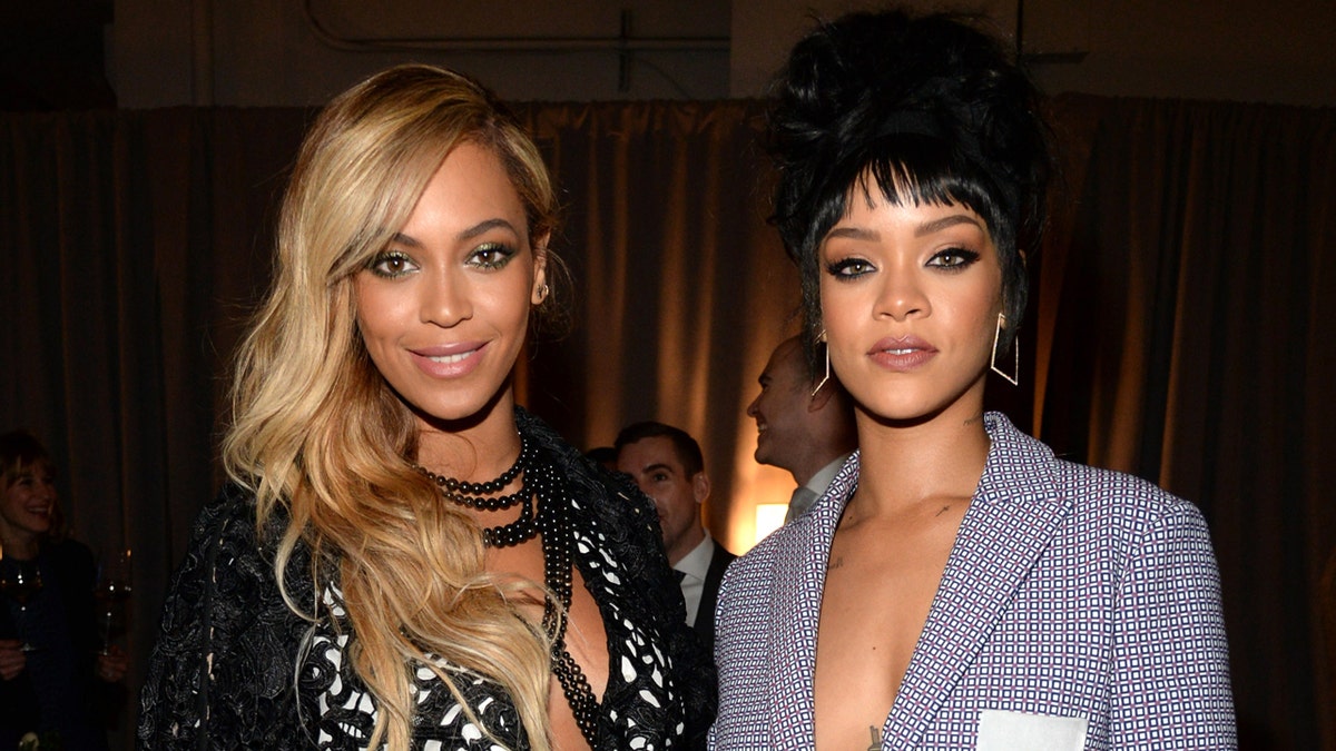 Beyonce and Rihanna