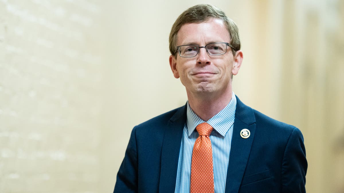 U.S. Rep. Dusty Johnson smiles