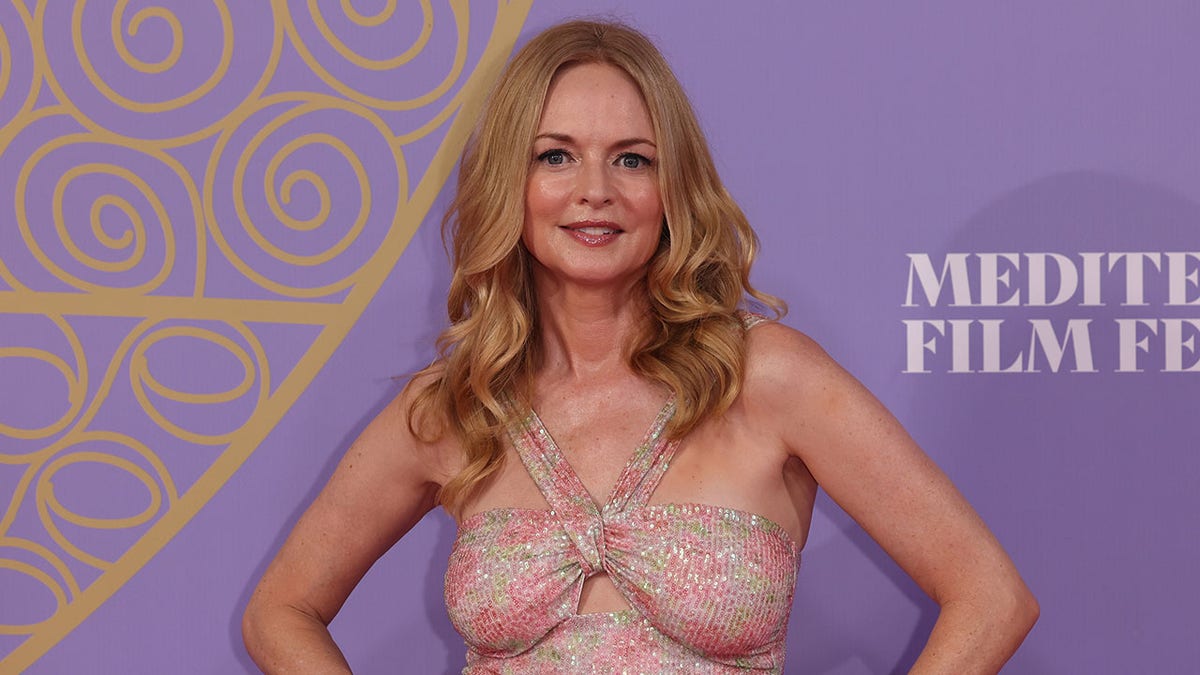 Heather Graham on a red carpet