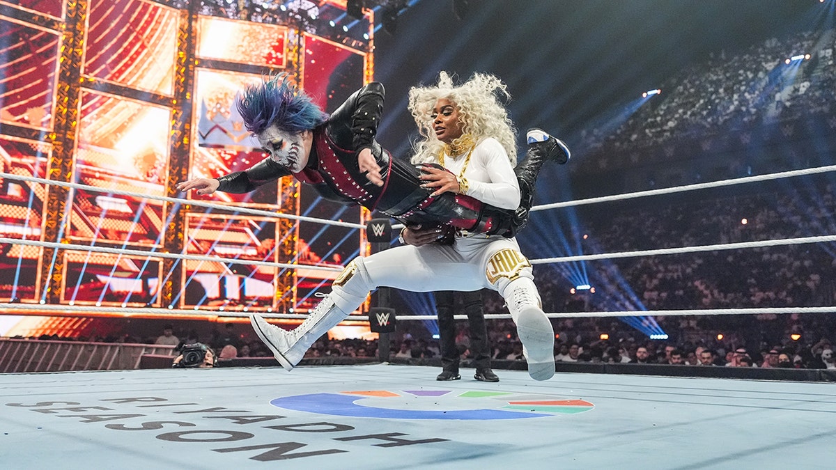 Jade Cargill and Asuka