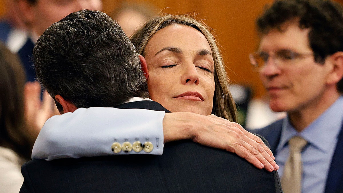 Karen Read in court after being found not guilty.