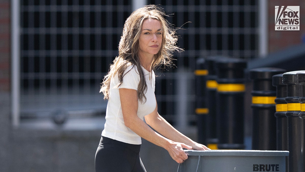 Karen Read outside after being found not guilty