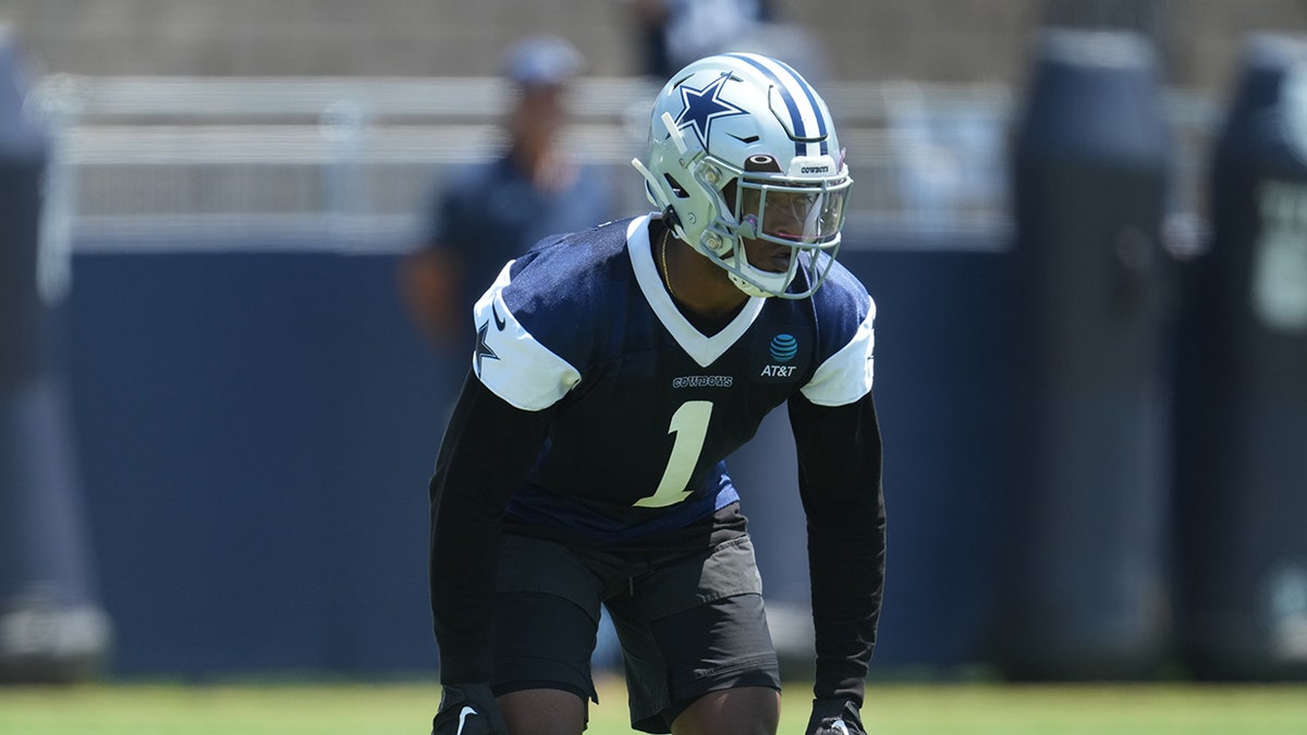 Kelvin Joseph during practice