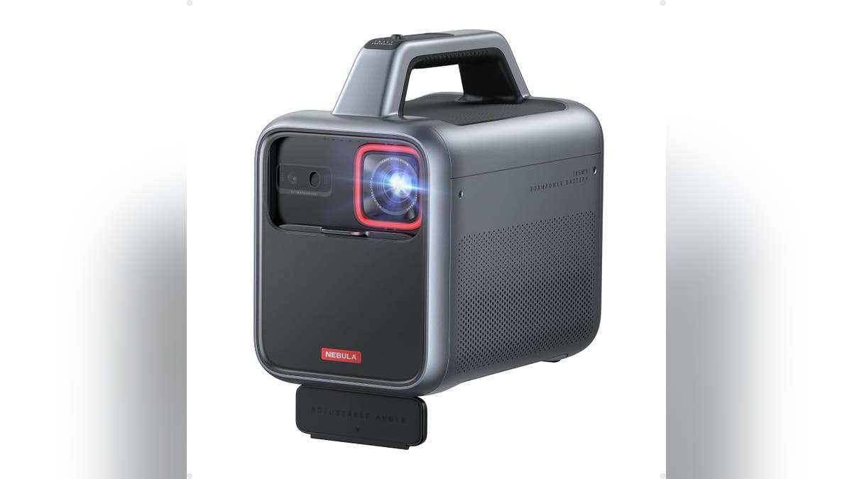 This projector includes a 40-watt speaker with Dolby Digital Plus.