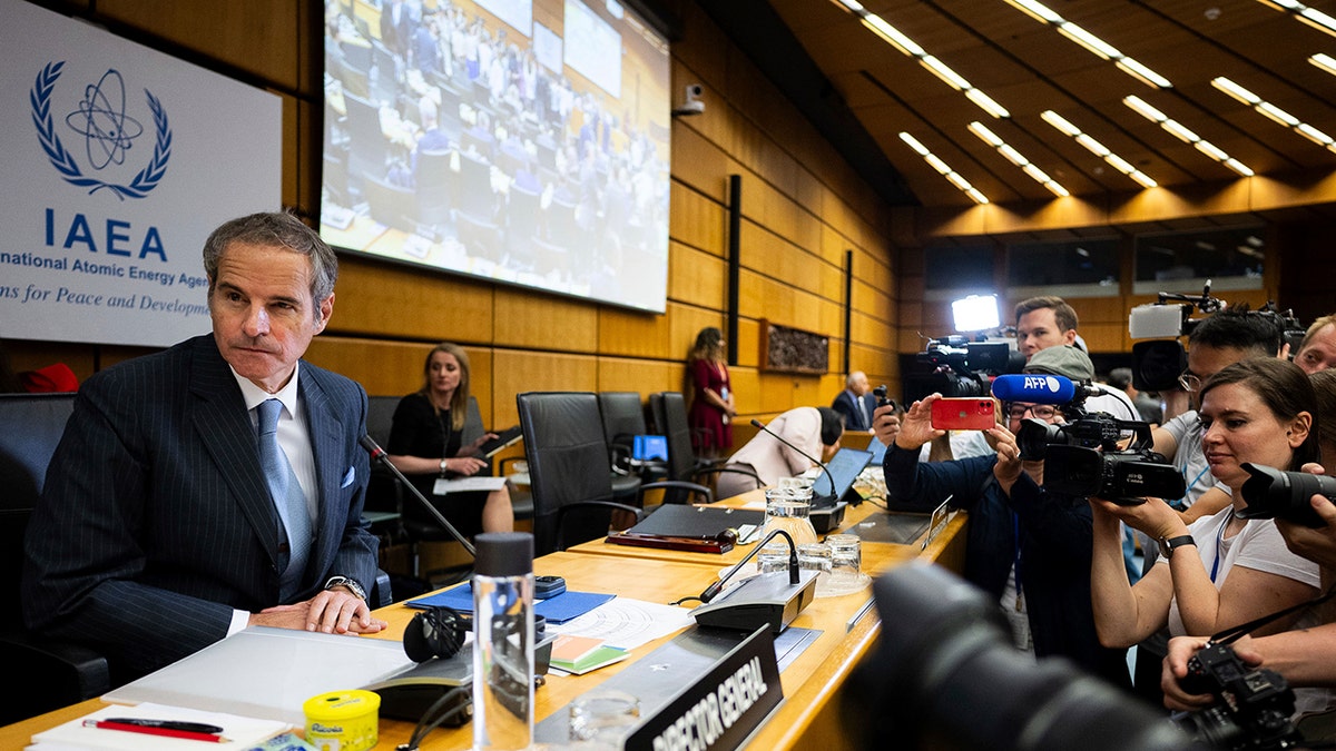 Rafael Grossi at IAEA meeting