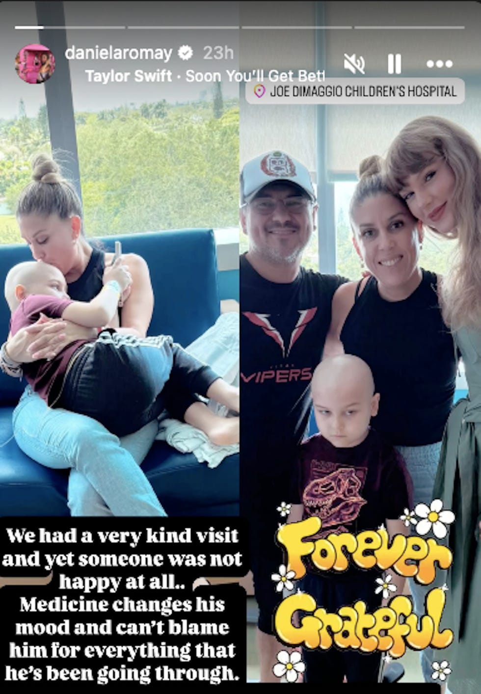swift hospital visit