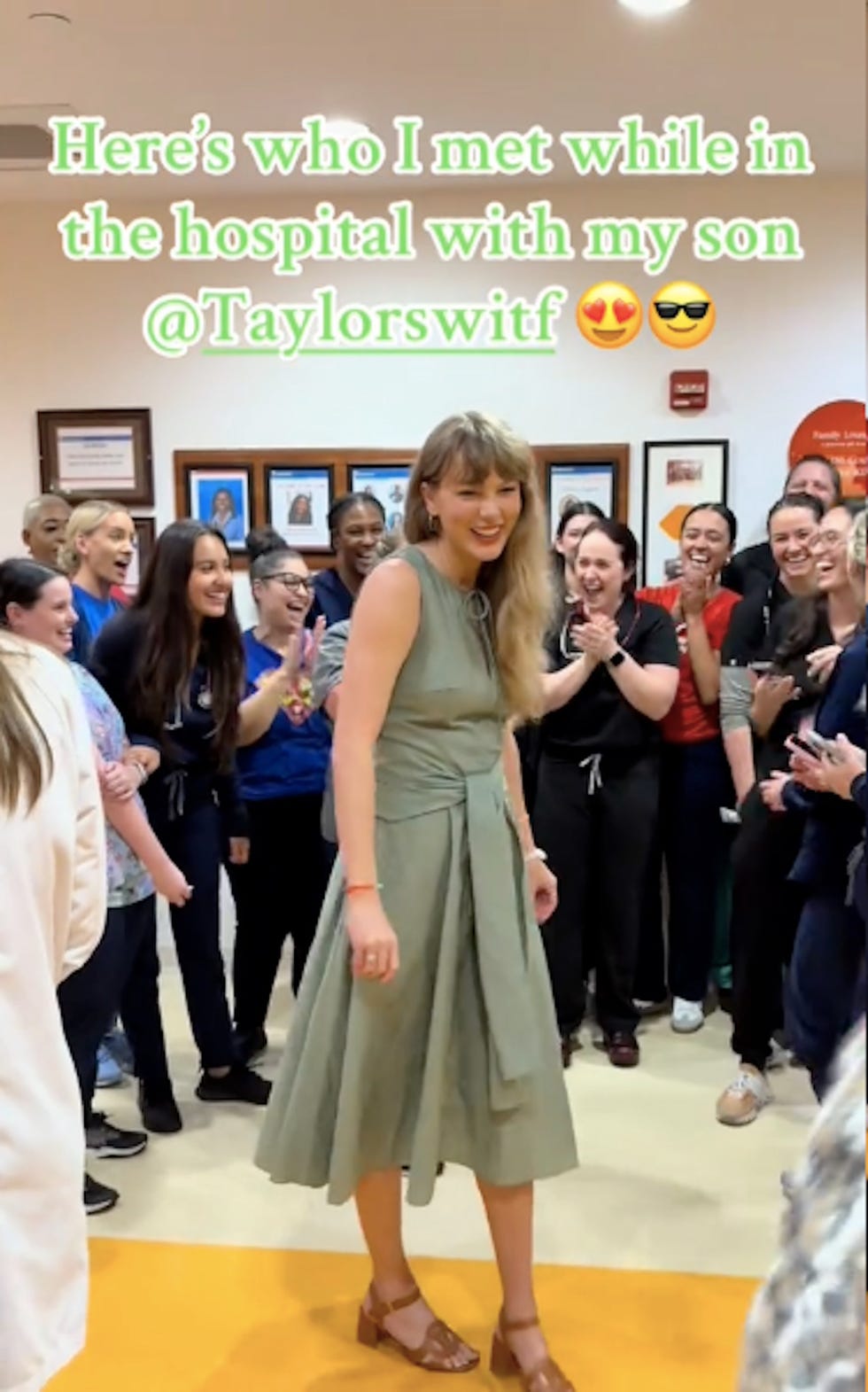 taylor swift hospital