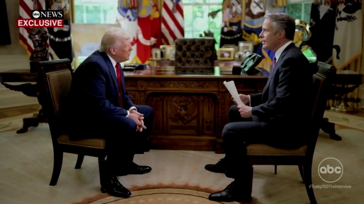 Donald Trump in ABC interview