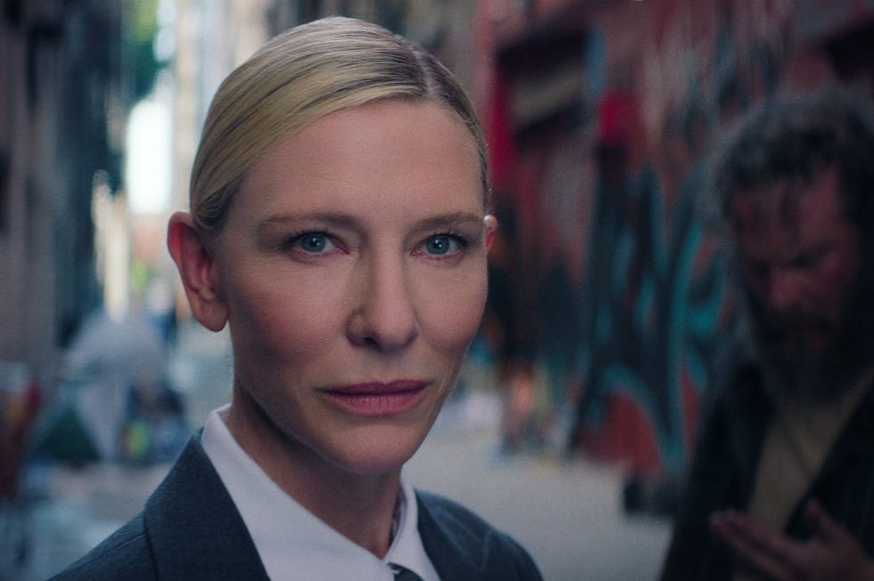 squid game. cate blanchett in episode 306 of squid game. cr. courtesy of netflix © 2025