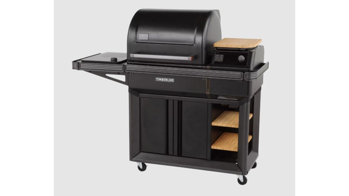Get a high-tech grill with over 800 square inches of cooking space. 