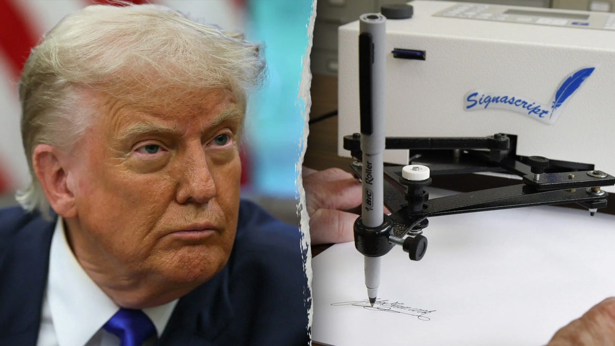 trump and an autopen