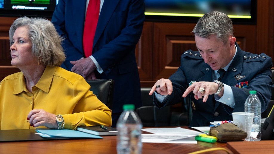 President Donald J. Trump in The Situation Room, June 21, 2025