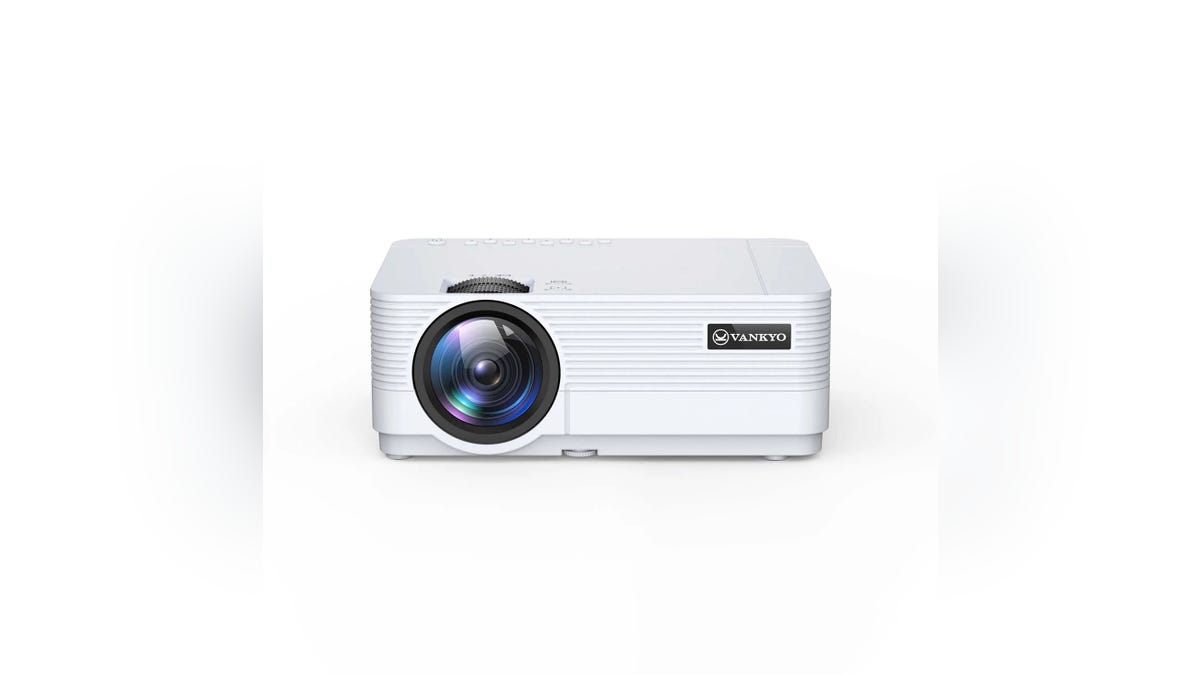This mini-projector comes with a built-in Roku.