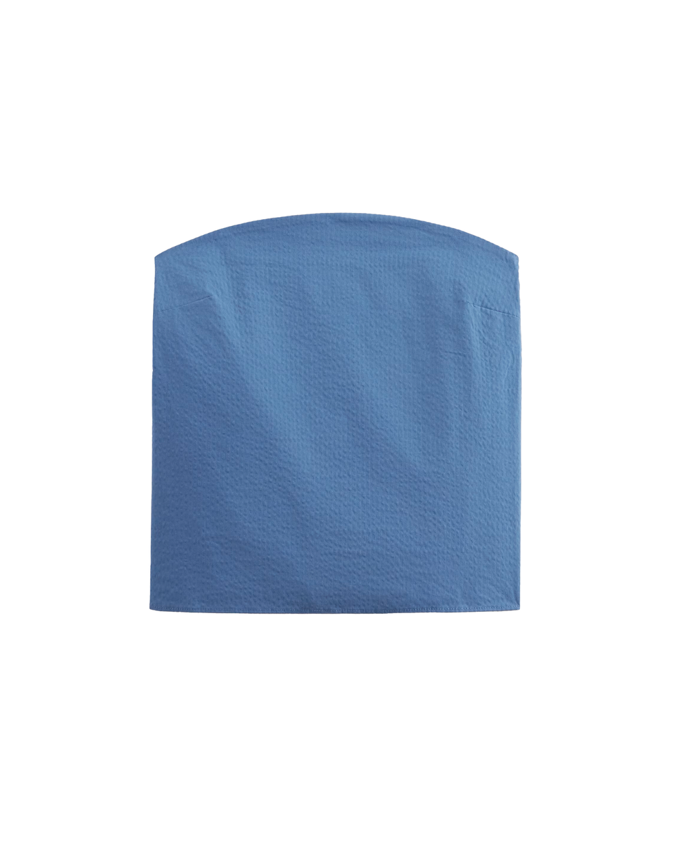 The Seersucker Tube Top
