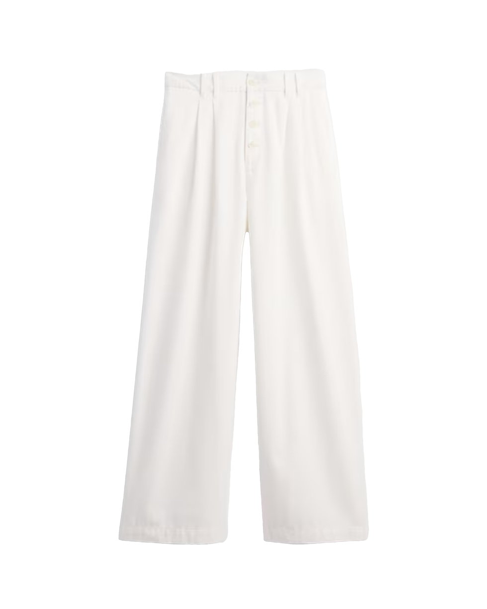x DÔEN High Rise Pleated Trousers