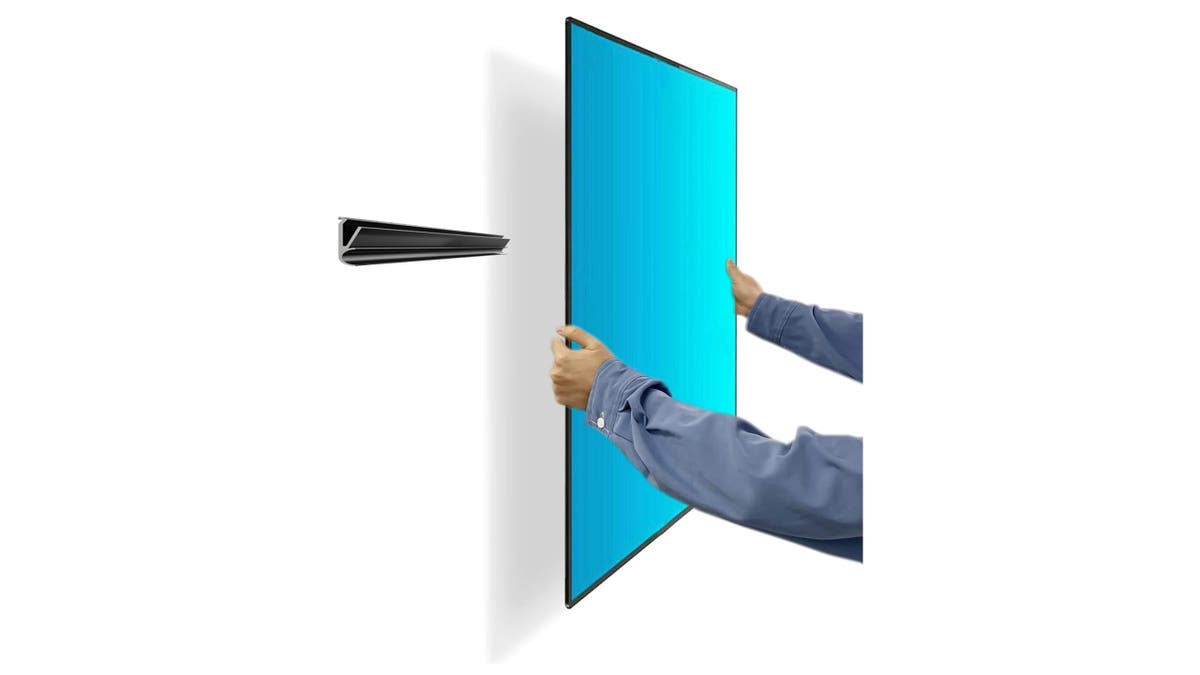 Finally, an easy way to hang your TV. 