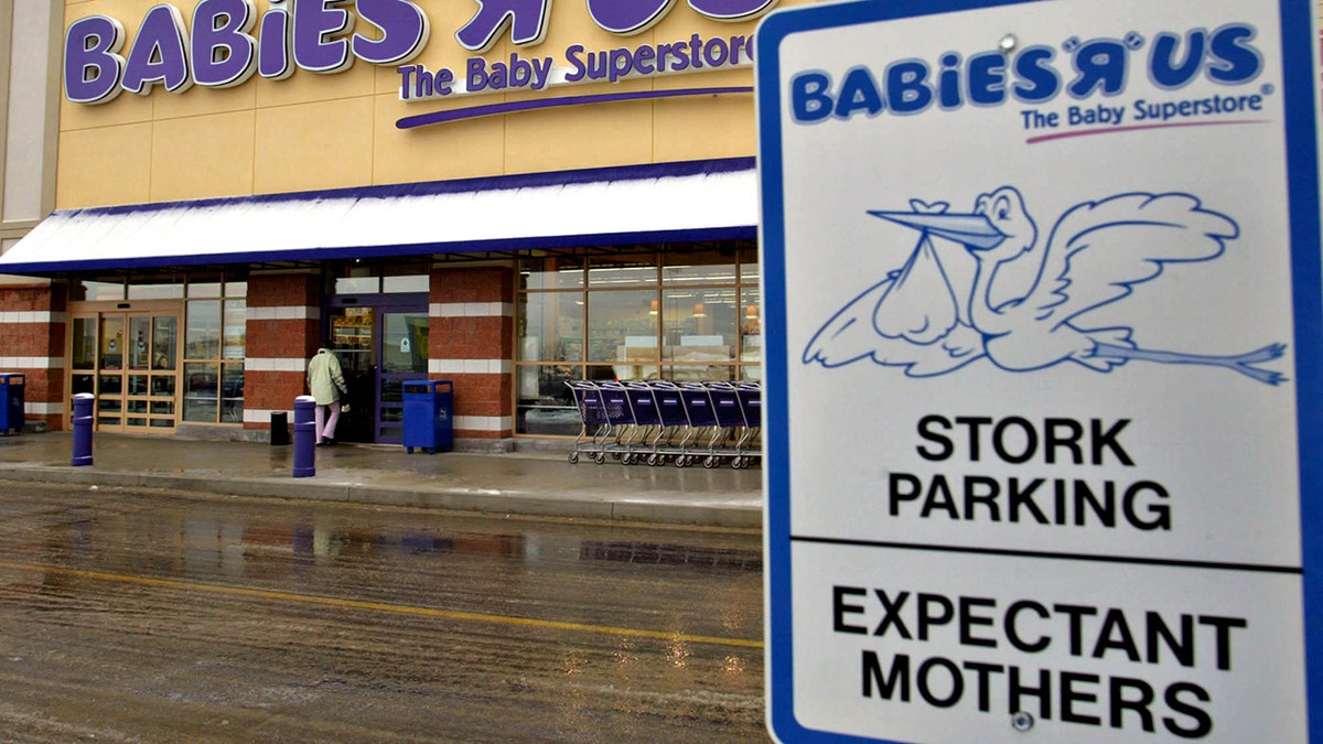File photo of Babies R Us expectant mothers parking