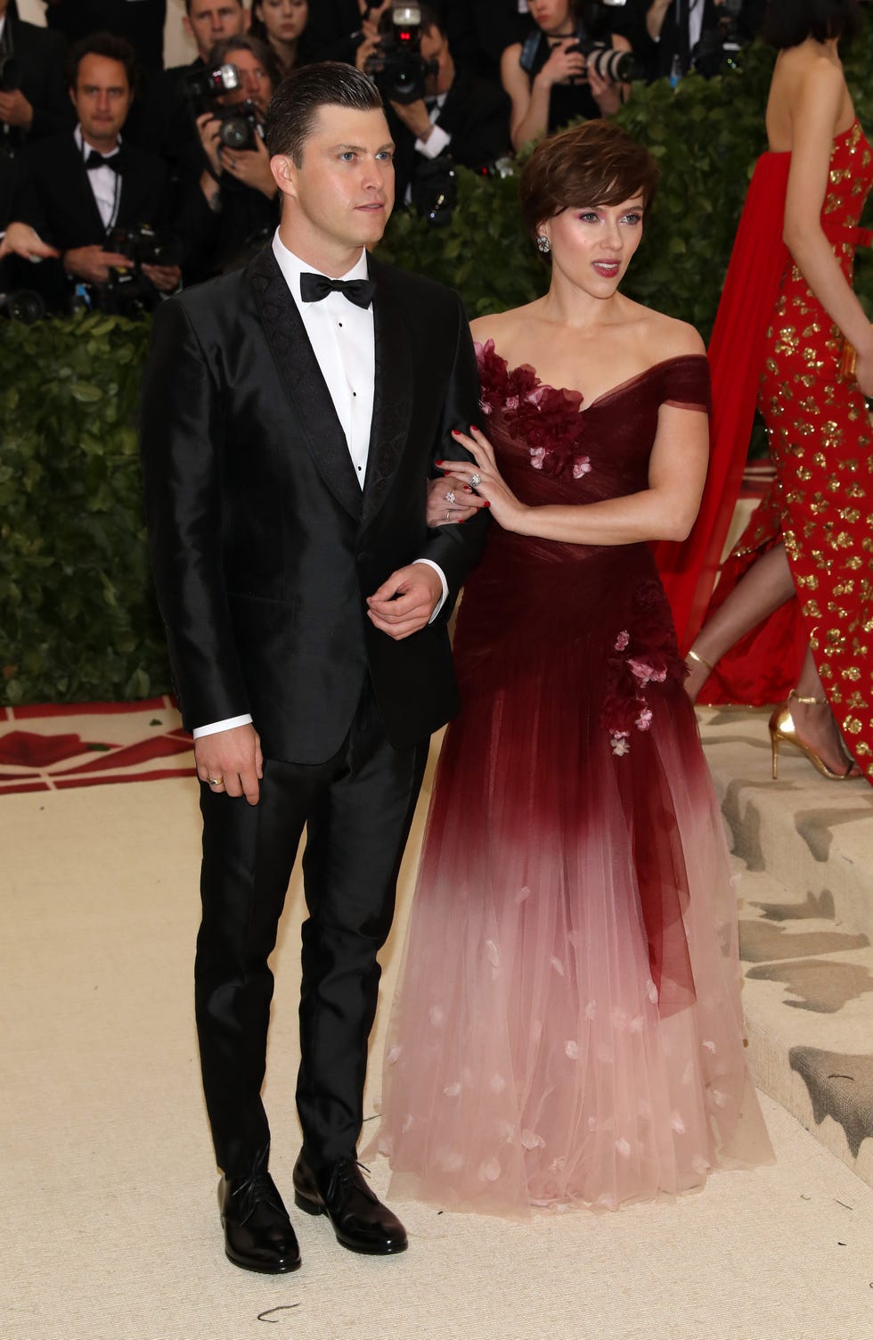 the metropolitan museum of art's costume institute benefit celebrating the opening of heavenly bodies fashion and the catholic imagination, arrivals, new york, usa 07 may 2018