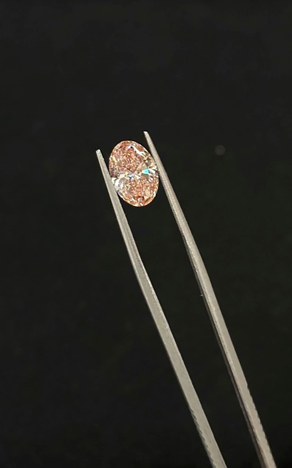 a fancy vivid pink diamond