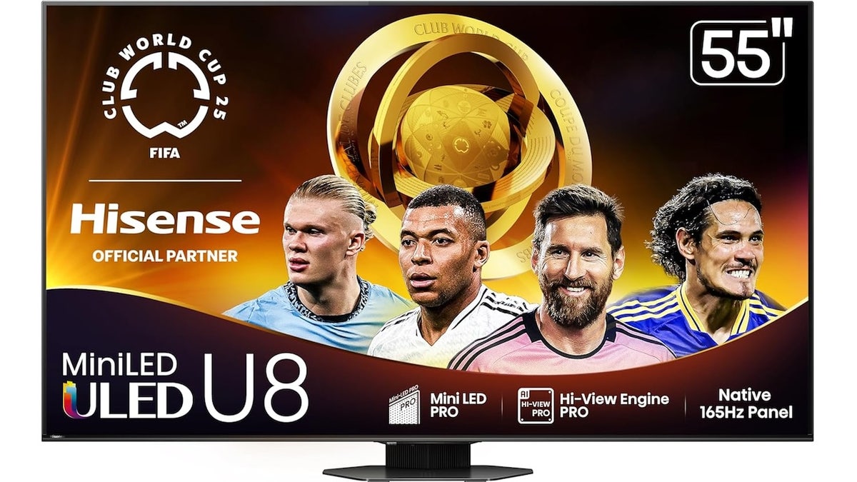 This Hisense TV has Google TV built in. 