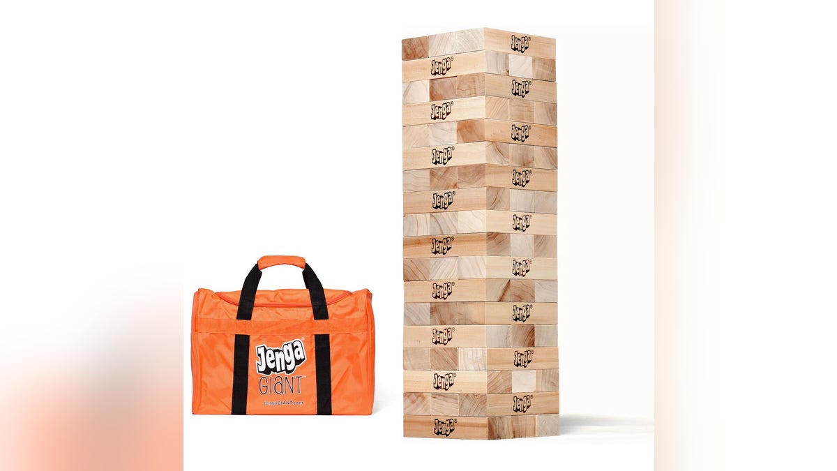 Try Jenga on a jumbo level.