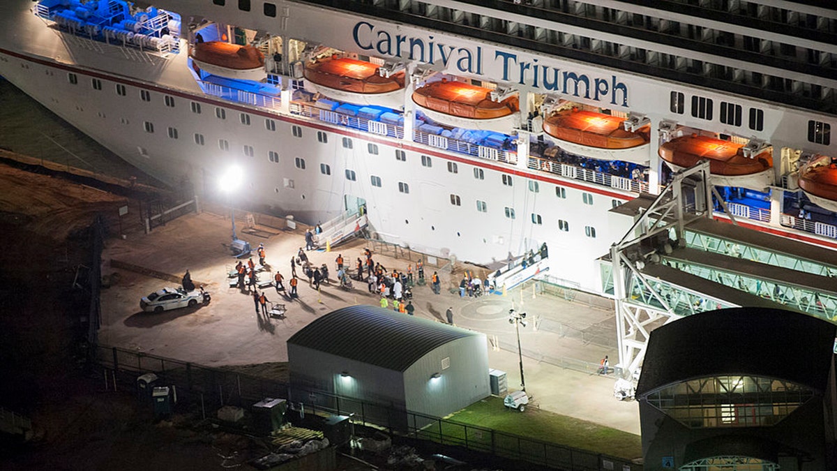 poop cruiseCrippled Carnival Cruise Ship Arrives In Mobile