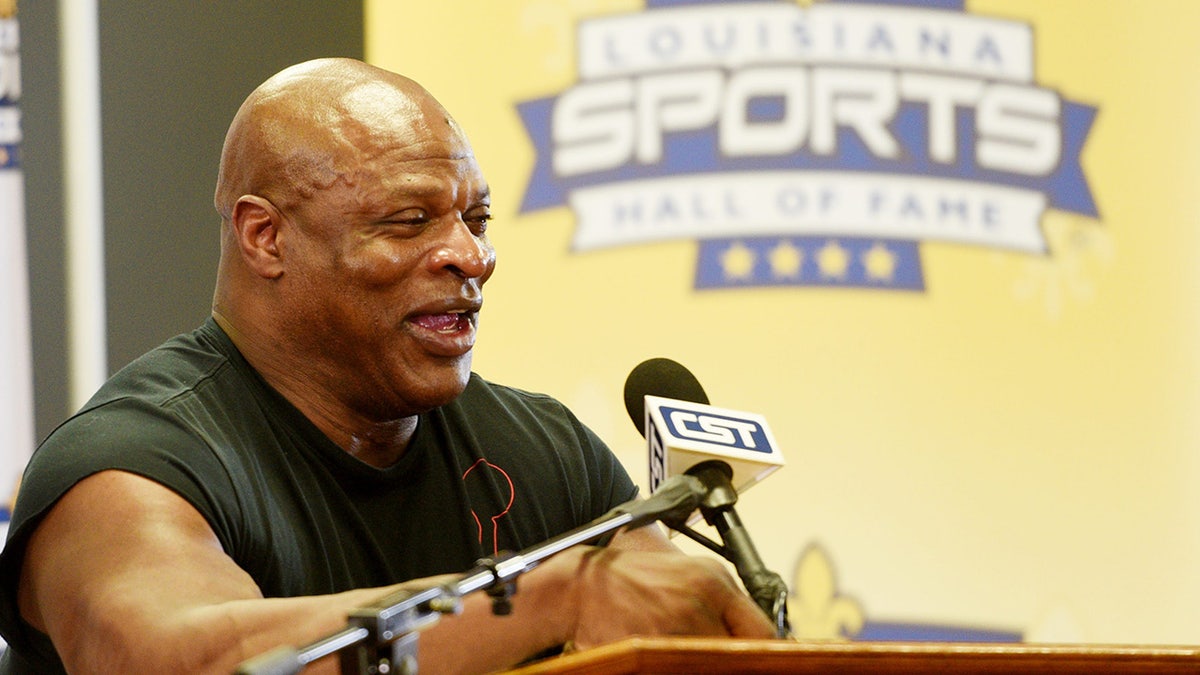 Ronnie Coleman in the Louisiana Hall of Fame.