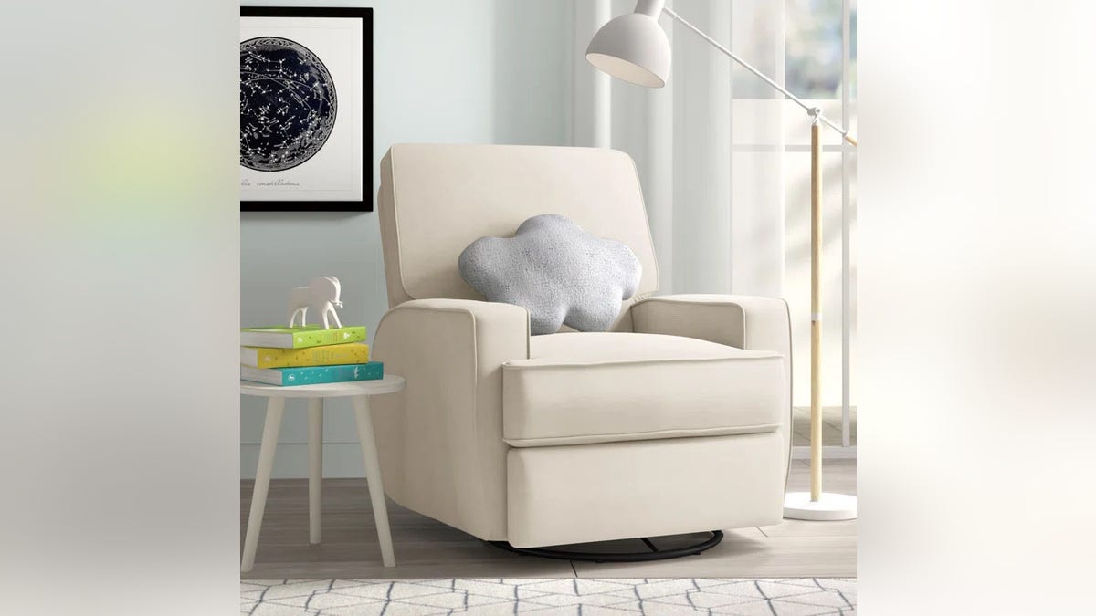 Swivel and recline with this beautiful chair.