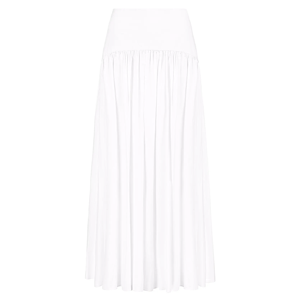 Procida Cotton Maxi Skirt