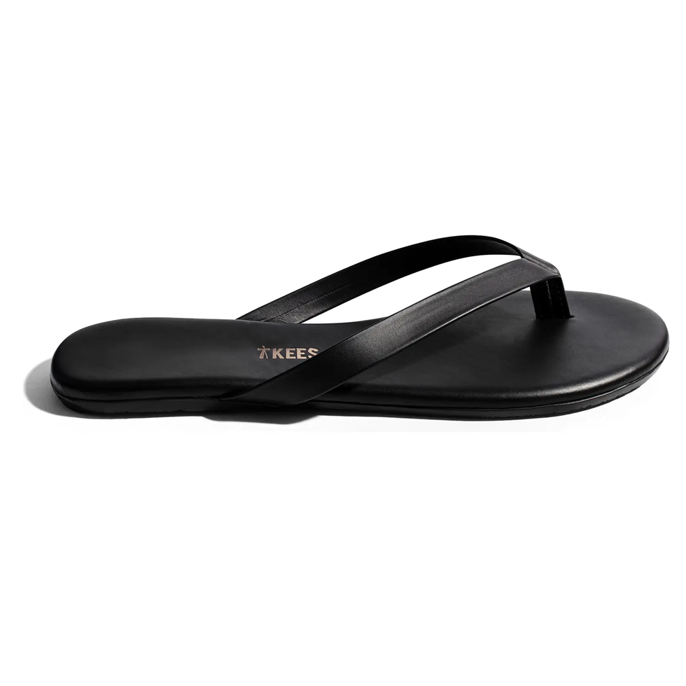 The Boyfriend Leather Flip flop