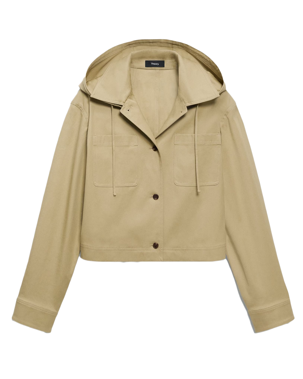 Hood Crop Jacket