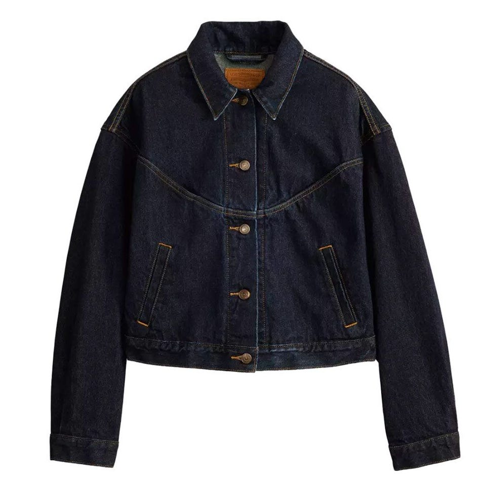 Shrunken ’90s Western Trucker Jacket